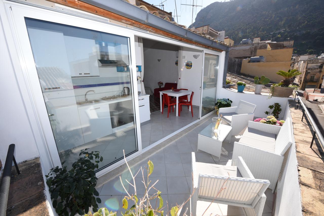 Вилла Terrazza In Palazzo Taormina Кастелламмаре-дель-Голфо Экстерьер фото