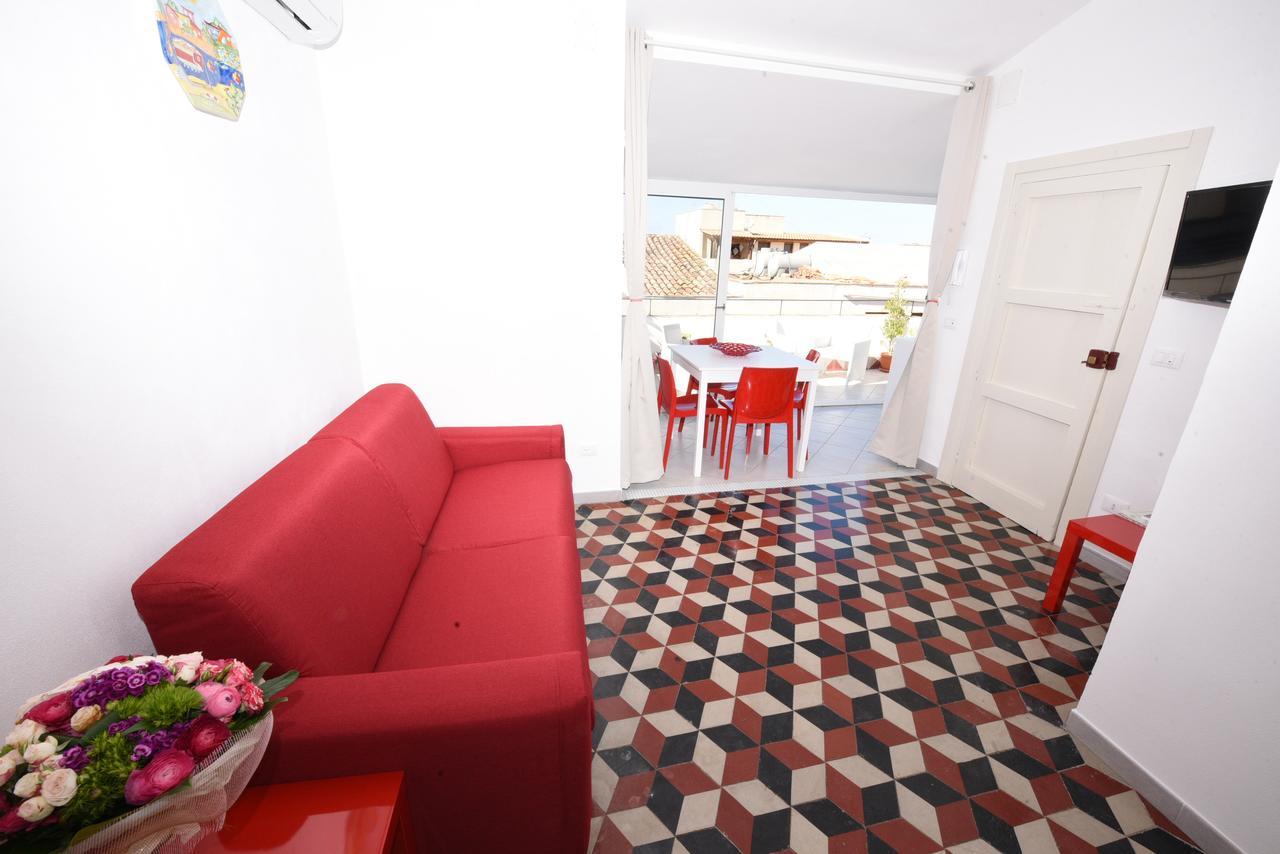 Вилла Terrazza In Palazzo Taormina Кастелламмаре-дель-Голфо Экстерьер фото