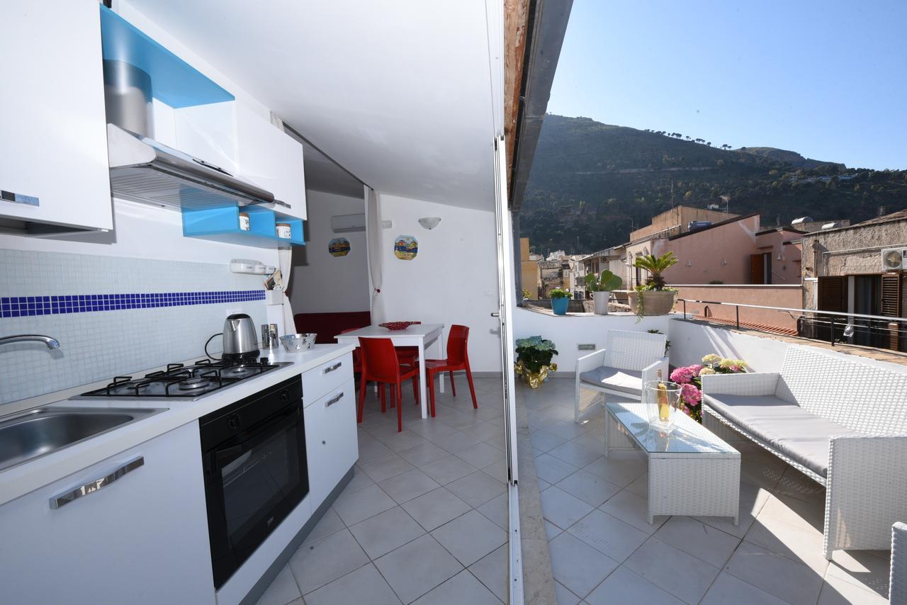 Вилла Terrazza In Palazzo Taormina Кастелламмаре-дель-Голфо Экстерьер фото